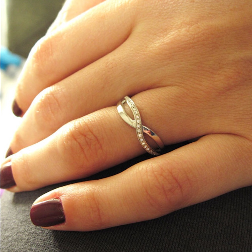 Diamond Infinity Ring